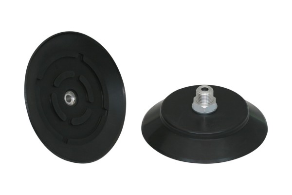 Flachsauggreifer (rund) PFYN 95 FPM-65 G1/4-AG