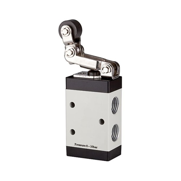 ID: 115961 - 3/2-Wegeventil, mech. betätigt, »M3«, RH, fr. Rücklauf, NC, G 1/4