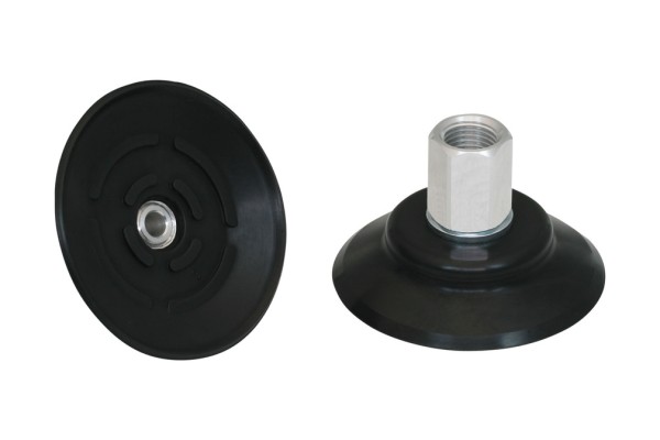 Flachsauggreifer (rund) PFYN 60 FPM-65 G1/4-IG