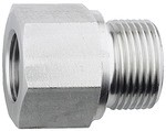ID: 112491 - Lange Wechselreduzierung, G 3/8 a., G 1/4 i., Edelstahl 1.4571