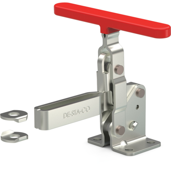 Handspanner mit vertikaler Handgriffspannung, Haltekraft 600, Spannarmlänge 3.620